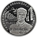 10 zł złotych 2010 Auschwitz Witold Pilecki