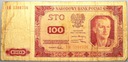 1948 100 zł Sto Złotych, seria IR