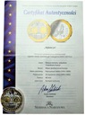 Wspólna Waluta Euro Francja, SREBRO Ag999 18g 40mm