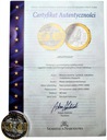 Wspólna Waluta Euro Hiszpania, SREBRO Ag999, 40mm