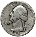 USA 1/4 Dolara 1936