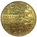 2 zł złote 1998 Skłodowska Polon i rad
