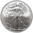 USA 1 dolar 2008 oz uncja One Silver Dollar SREBRO