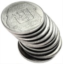 LOT 10 x 200 zł 1974 XXX lat PRL INWESTYCJA SREBRO