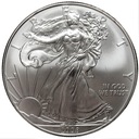 USA 1 dolar 2008 oz uncja One Dollar SREBRO (2)