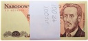 Paczka 100 szt. x 100 zł złotych WARYŃSKI ser. SD