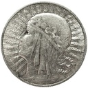 5 zł złotych 1932 Głowa kobiety Polonia SREBRO