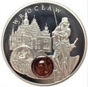 Szlak Bursztynowy 1 dolar 2012 Wrocław LUSTRZANA