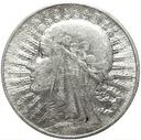 5 zł złotych 1932 Głowa kobiety Polonia SREBRO
