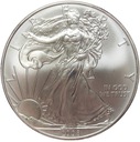 USA 1 dolar 2008 oz uncja One Dollar SREBRO