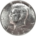 USA 1/2 Dolara Half Dollar 1968 Kennedy SREBRO