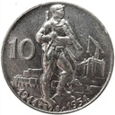 Czechosłowacja 10 koron 1954 Powstanie Narodowe