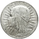 5 zł złotych 1932 Głowa kobiety Polonia SREBRO