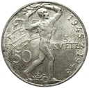 Czechosłowacja 50 koron 1948 Powstanie Praskie