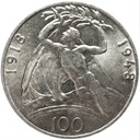 Czechosłowacja 100 Koron 1948 Niepodległość