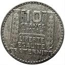 Francja 10 Franków 1934 SREBRO