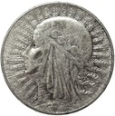 5 zł złotych 1933 Głowa kobiety Polonia SREBRO