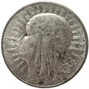 5 zł złotych 1934 Głowa kobiety Polonia SREBRO