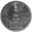 Niemcy 5 Marek Mark 1935 Wieża Kościół SREBRO