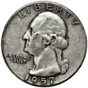 USA 1/4 Dolara 1957