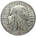 10 zł złotych 1932 Głowa kobiety Polonia SREBRO