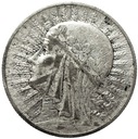 5 zł złotych 1932 Głowa kobiety Polonia SREBRO