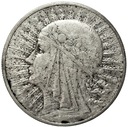 10 zł złotych 1932 Głowa kobiety Polonia SREBRO