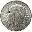 5 zł złotych 1934 Głowa kobiety Polonia SREBRO