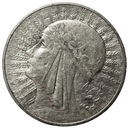 10 zł złotych 1932 Głowa kobiety Polonia SREBRO
