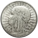10 zł złotych 1932 Głowa kobiety Polonia SREBRO