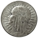 5 zł złotych 1933 Głowa kobiety Polonia SREBRO