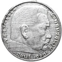 Niemcy 2 marki 1939 Hindenburg SREBRO