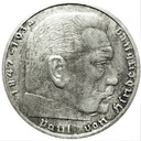 Niemcy 2 marki 1938 Hindenburg SREBRO