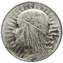 5 zł złotych 1933 Głowa kobiety Polonia SREBRO