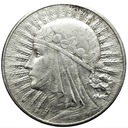 10 zł złotych 1932 Głowa kobiety Polonia SREBRO