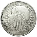 10 zł złotych 1932 Głowa kobiety Polonia SREBRO