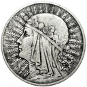 10 zł złotych 1932 Głowa kobiety Polonia SREBRO