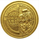 2 zł złote 1999 Wstąpienie do NATO