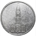 Niemcy 5 Marek Mark 1935 Wieża Kościół SREBRO