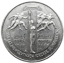 2 zł złote 1995 100 lat igrzysk Ateny Atlanta (1)