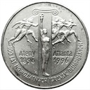 2 zł złote 1995 100 lat igrzysk Ateny Atlanta (2)