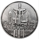 100000 zł złotych 1990 Solidarność TYP A SREBRO
