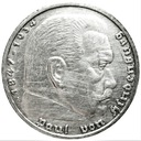 Niemcy 5 Marek 1935 Hindenburg SREBRO