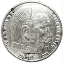 Niemcy 5 Marek 1936 Hindenburg SREBRO