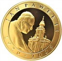 10 zł złotych 2005 Jan Paweł II SREBRO AU