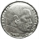 Niemcy 2 marki 1939 Hindenburg SREBRO