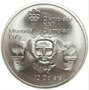 Kanada 10 dolarów 1974 Zeus SREBRO