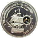 Wyspy Cooka 1 dolar 2005 200. rocz. Trafalgar (1)