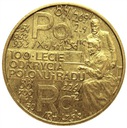 2 zł, złote 1998 Odkrycie Polonu i Radu