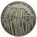 10 zł złotych 2010 Katyń 70 r Zbrodni Katyńskiej